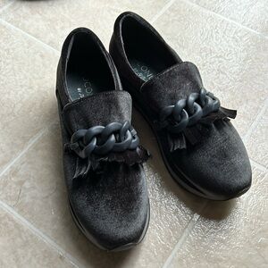 Coconuts by Matisse Black Velvet Loafers